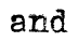and